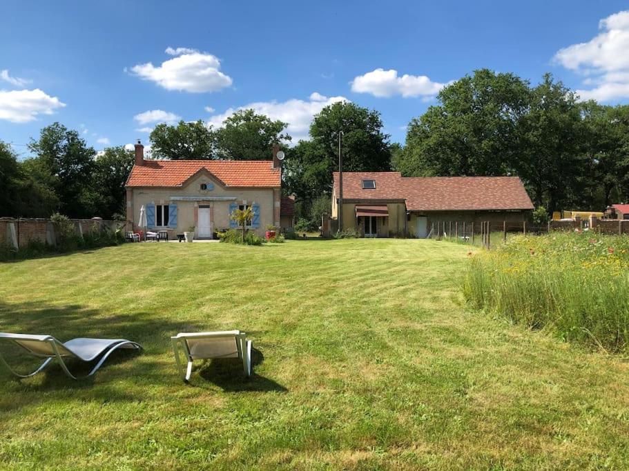 Maison Au Milieu Des Bois Et Des Animaux Jouy-le-Potier Eksteriør billede